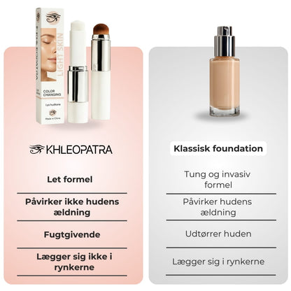 KHLEOPATRA - SELVJUSTERENDE FOUNDATION STICK MED KOREANSK FORMEL