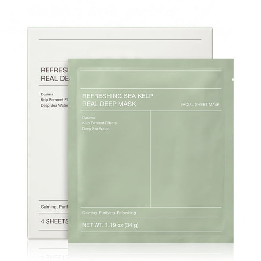 4x Face Mask Pack - Refreshing Sea
