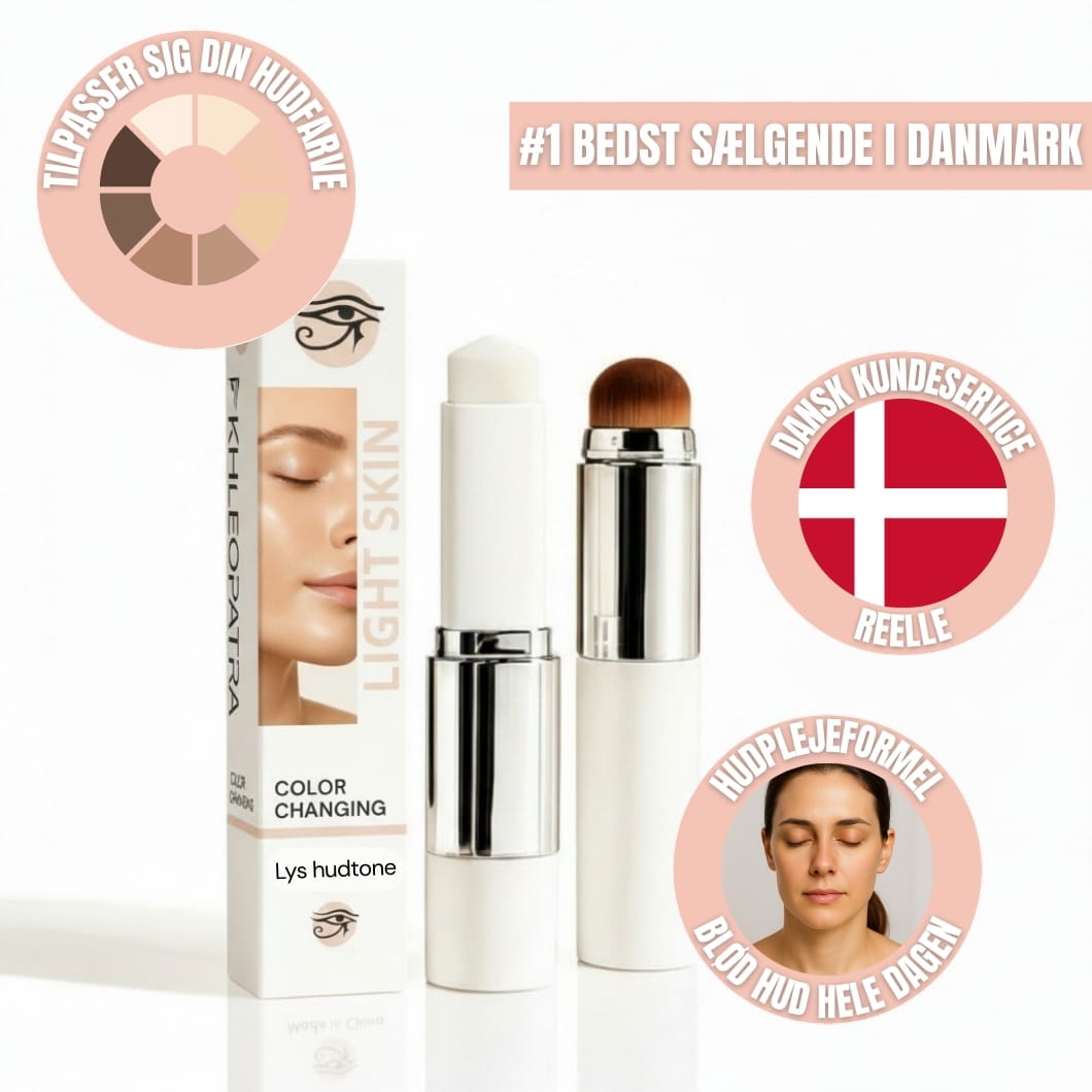 KHLEOPATRA - SELVJUSTERENDE FOUNDATION STICK MED KOREANSK FORMEL